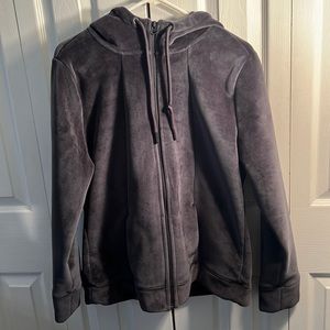 Large 12-14 Gray Time and Tru Velvet jacket